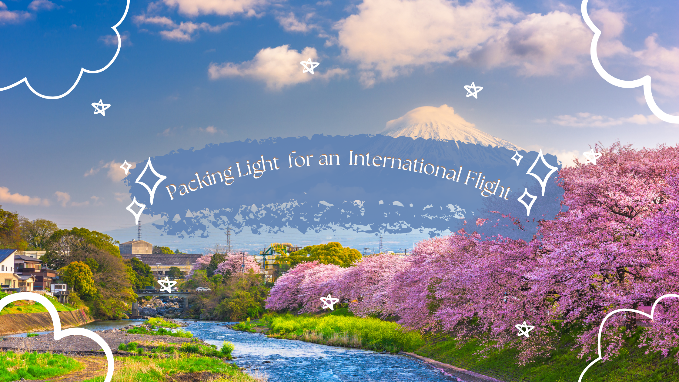 How to Pack Light for an International Flight