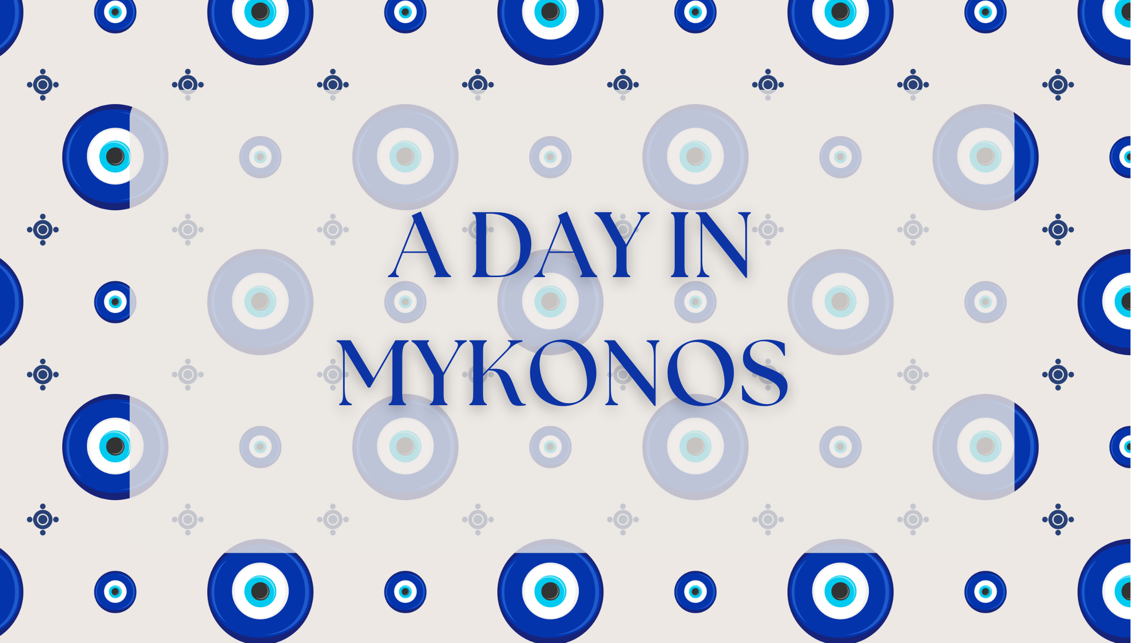 A Day in Mykonos with Disney Cruise Line