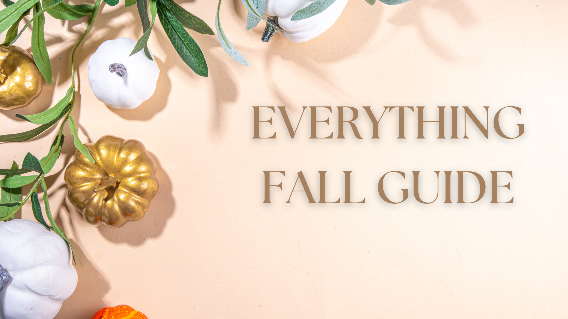 A Guide to Everything You’ll Need for Fall