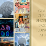 Christmas Shopping at EPCOT and Riding Tron at Night!