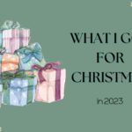 What I got for Christmas 2023