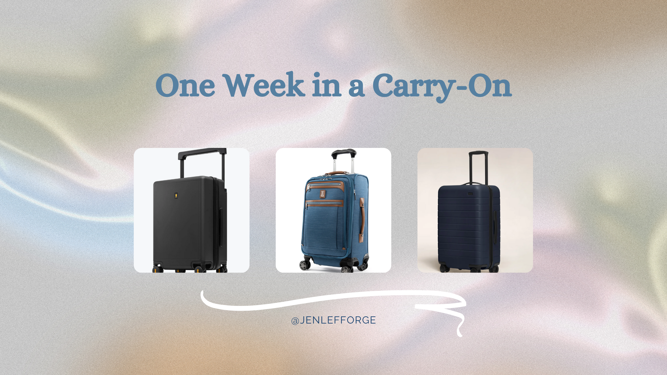 One Week in a Carry-On