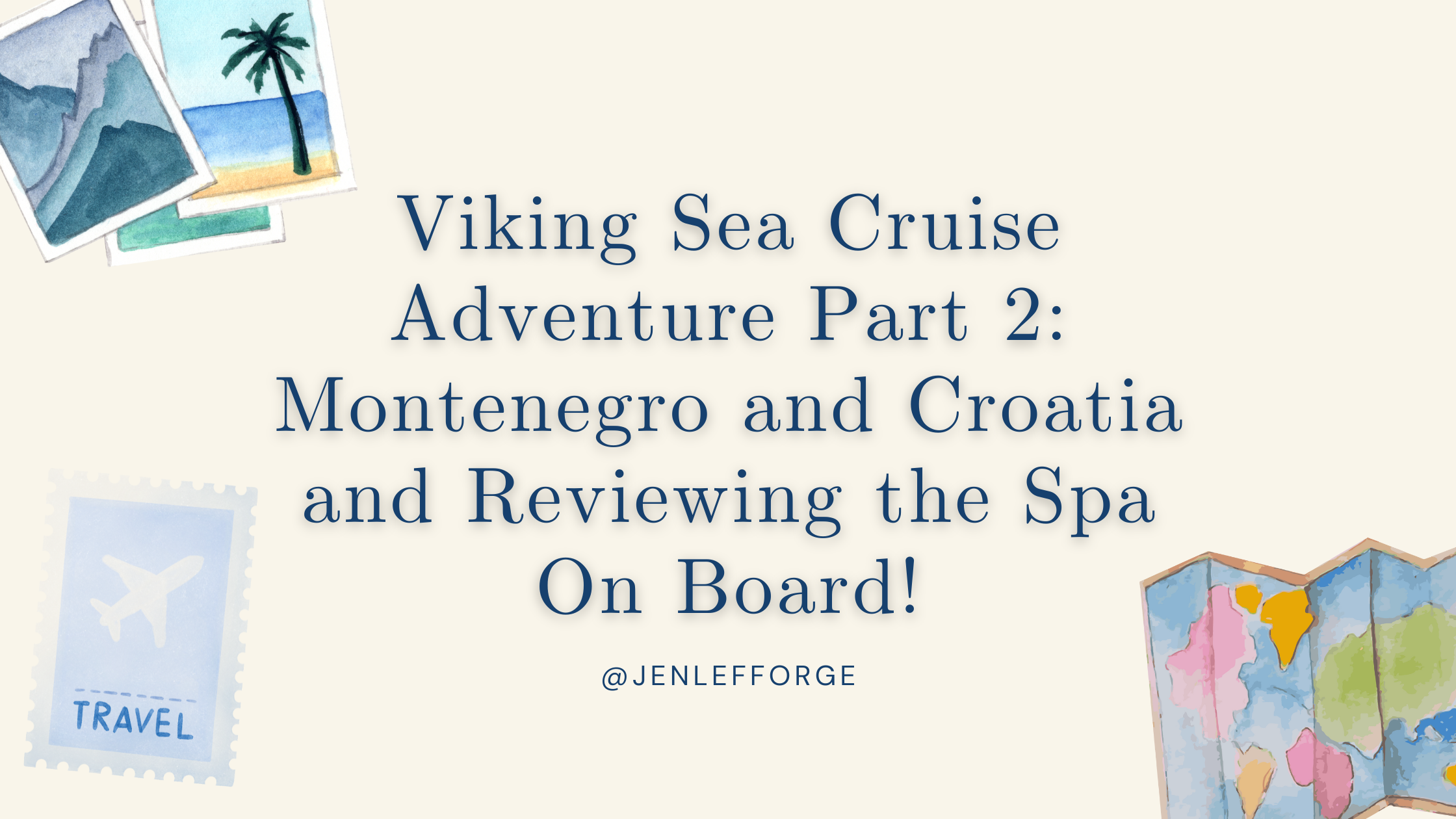 Viking Sea Cruise Adventure Part 2 Montenegro and Croatia and Reviewing the Spa On Board!